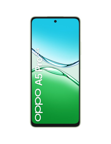 Smartphone OPPO TF271472471 - OPPO A5 Pro 5G 16,9 cm (6.67") SIM doble Android 15 USB Tipo C 8 GB 256 GB 5800 mAh Verde, Oliva