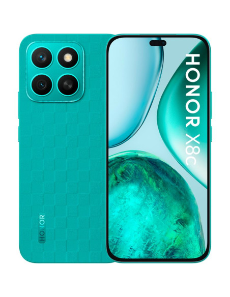 Smartphone HONOR TF275462107 - Honor X8c 17 cm (6.7") SIM doble MagicOS 9.0 4G USB Tipo C 8 GB 256 GB 5000 mAh Verde