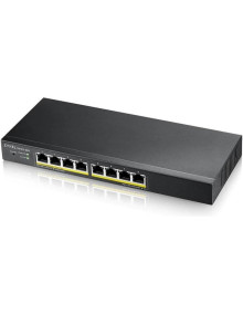Redes ZYXEL CN11351409 - Zyxel GS1915-8EP Gestionado L2 Gigabit Ethernet (10/100/1000) Energia sobre Ethernet (PoE) Negro