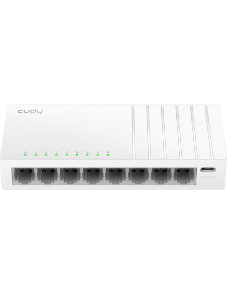 Redes CUDY CN1157504 - Cudy FS108D switch No administrado Fast Ethernet (10/100) Blanco