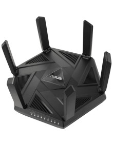 Redes ASUS CN11106598 - ASUS RT-AXE7800 router inalambrico Tribanda (2.4 GHz / 5 GHz / 6 GHz) Negro