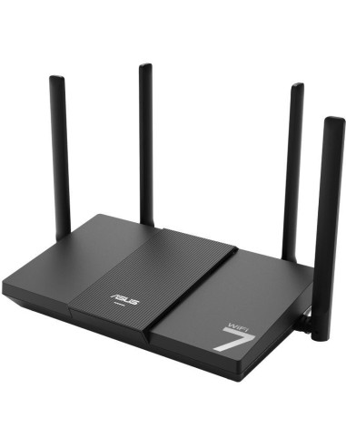 Redes ASUS ASU-ROU RT-BE50 - Router Inalambrico Asus RT-BE50/ WiFi 7/ 3600Mbps/ 2.4GHz 5GHz/ 4 Antenas/ WiFi 802.11be/ax/ac/n/a