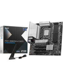 Placa base MSI PB1127604 - MSI PRO B860M-A WIFI placa base Intel B860 LGA 1851 (Socket V1) micro ATX
