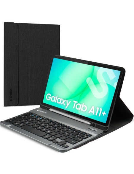 Perifericos SUBBLIM SUB-FUNDA SUBKT3-BTS070 - Funda con Teclado Subblim KeyTab Pro BT para Tablets Samsung Galaxy A11+/ Negra