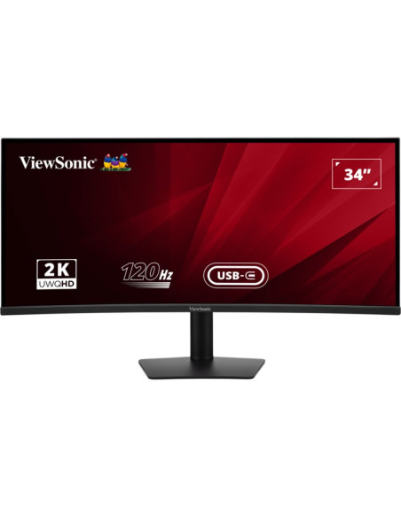 Monitor VIEWSONIC MN53175517 - Viewsonic VA VA3420C pantalla para PC 86,4 cm (34") 3440 x 1440 Pixeles UltraWide Quad HD Negro