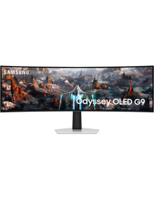 Monitor SAMSUNG MN5565334 - Samsung G93SC pantalla para PC 124,5 cm (49") 5120 x 1440 Pixeles Dual QHD OLED Plata