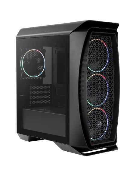 Refrigeracion AEROCOOL ACCS-PB18143.11 - Caja pc aerocool aero one mini eclipse black 2*usb 3.0 hd audio+mic soporta itx