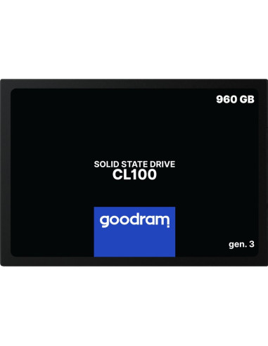 Disco GOODRAM SSDPR-CL100-960-G3 - Disco ssd goodram 960gb sata3 cl100