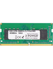 Memoria RAM 2-POWER 2P-CT8G4SFS8266 - 2-power memoria sodimm 8gb ddr4 2666mhz cl19 sodimm 2p-ct8g4sfs8266