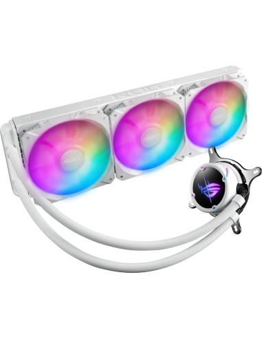 Refrigeracion ASUS 90RC00F2-M0UAY4 - Refrigeracion liquida cpu asus rog strix lc ii 360 argb blanco