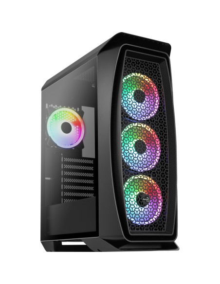 Caja AEROCOOL AEROONEDUOBKV1 - Caja gaming semitorre aerocool aero one duo