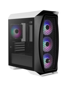 Caja AEROCOOL AEROONEMINIFROSTWH - Caja gaming minitorre aerocool aero one mini frost blanco
