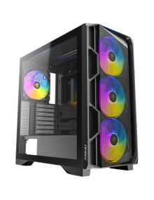 Caja ANTEC CX500M - Caja minitorre microatx cx500m rgb negro antec int:2x3.5,1x2.5/ 2xusb3.0, 1xusb3.2 tipo c/ audio templa