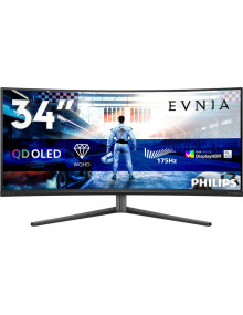 Monitor PHILIPS 34M2C6500/00 - Philips 34m2c6500 34" oled 3440x1440 hdmi negro grey