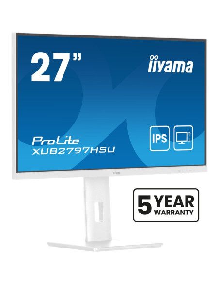 Monitor IIYAMA XUB2797HSU-W2 - Monitor iiyama 27" xub2797hsu-w2 16:9 hdmi+dp+2xusb lift