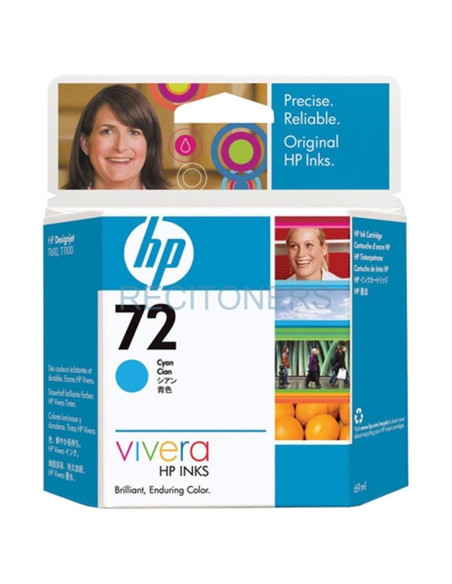 HP CARTUCHO GF CIAN Nº72 69ML DESIGNJET T/610/770/1100