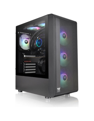 Caja THERMALTAKE CA-11H-00FLWN-00 - Caja pc thermaltake view 600 tg mint strawberry