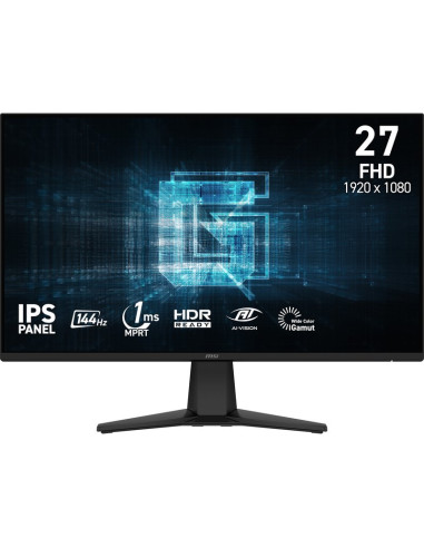 Monitor MSI 9S6-3CF31M-002 - Monitor msi 27" (1920x1080) msi g275l e14 16:9 fhd ips 1ms 144hz hdmi displayport vesa hdr