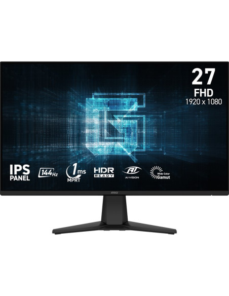 Monitor MSI 9S6-3CF31M-002 - Monitor msi 27" (1920x1080) msi g275l e14 16:9 fhd ips 1ms 144hz hdmi displayport vesa hdr