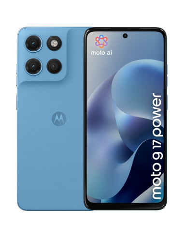 Tablet MOTOROLA PBBM0001PL - Motorola moto g17 power 17,1 cm (6.72") ranura hibrida dual sim android 15 usb tipo c 8 gb azul