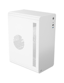 Caja AEROCOOL CS-105 COSMO-C - Caja minitorre micro atx aerocool cs-105 cosmo-c rgb con paneles de cristal (negro)