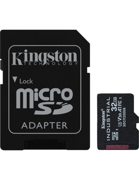 Memoria RAM KINGSTON 1350589 - Kingston Technology Industrial 32 GB MiniSDHC UHS-I Clase 10