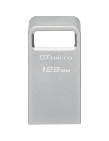Accesorio KINGSTON 1357736 - Kingston Technology DataTraveler Micro unidad flash USB 128 GB USB tipo A 3.2 Gen 1 (3.1 Gen Plata