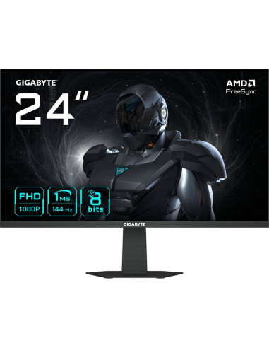 Monitor GIGABYTE 1406028 - MONITOR GIGABYTE 24" GS24F14,SS IPS,1920X1080(FHD),0.27PP,1500:1,1MS,144HZ,1HDMI+1DP