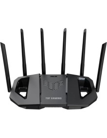 Redes ASUS ASU-ROU TUF-BE6500 - Router Inalambrico 5G Movil Asus TUF Gaming BE6500/ WiFi 7/ 6500Mbps/ 2.4GHz 5GHz/ 6 Antenas