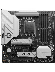 Placa base MSI 1382172 - PLACA MSI B760M PROJECT ZERO,BTF,INTEL,1700,B760,4DDR5,256GB,HDMI+DP,4SATA3/6G+2M.2,9USB3.2,2.5GB+WIFI6