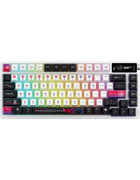 Perifericos RAZER 1385604 - TECLADO RAZER HUNTSMAN V3 PRO (USA) TENKEYLESS BLANCO (RZ03-04981700-R3M1)