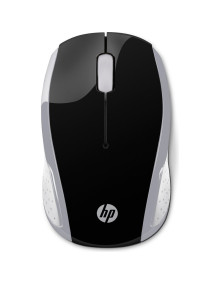 Perifericos HP 1404036 - HP Raton inalambrico 200 (Plateado)