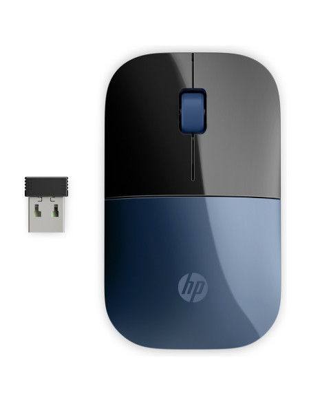 Perifericos HP 1404130 - HP Raton inalambrico azul Z3700