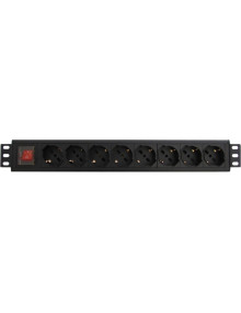 Accesorio WP 1347839 - WP WPN-PDU-C01-08 unidad de distribucion de energia (PDU) 8 salidas AC 1U Negro, Rojo