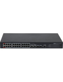 Redes DAHUA 1362060 - (DH-PFS4226-24ET-360-V3) DAHUA SWITCH L2 HI-POE 2.0 GESTIONABLE 24 PUERTOS 10/100 + 2 UPLINK COMBO