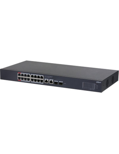 Redes DAHUA 1405979 - (DH-CS4226-24ET-240-V2) DAHUA SWITCH 26 PUERTOS CLOUD MANAGED, 24 PUERTOS POE, 240W, HI-POE, L2