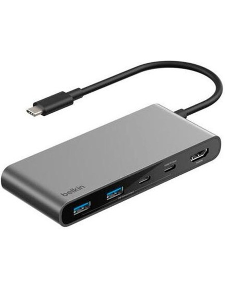 Perifericos BELKIN 1367398 - Belkin F4U021BT hub de interfaz 480 Mbit/s Negro, Blanco