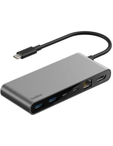 Perifericos BELKIN 1395774 - Belkin AVC001BTBK base para portatil y replicador de puertos USB 3.2 Gen 1 (3.1 Gen 1) Type-C Negro