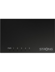 Redes STRONG 1399461 - Strong 5GMIFIAX1800 router inalambrico Doble banda (2,4 GHz / 5 GHz) 5G Negro