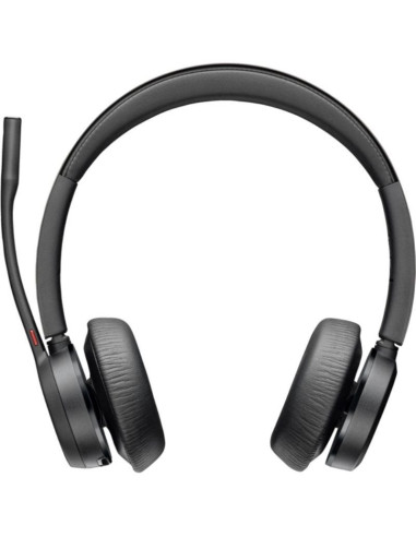 Altavoz POLY HP-POL 77Z30AA - Auriculares Inalambricos Poly Voyager 4320 para Microsoft Teams + Adaptador Negros