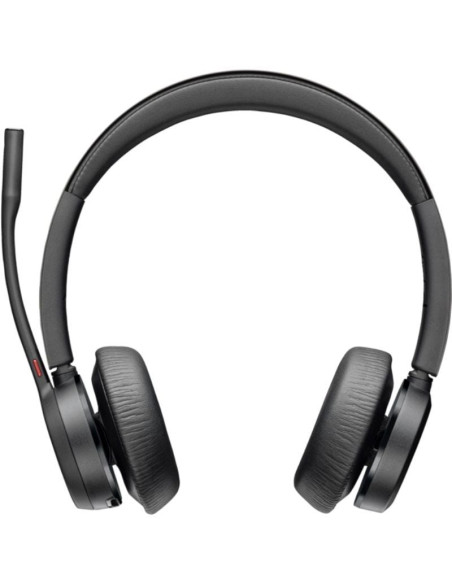 Altavoz POLY HP-POL 77Z30AA - Auriculares Inalambricos Poly Voyager 4320 para Microsoft Teams + Adaptador Negros