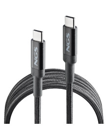 Accesorio NGS 1411186 - NGS KNOT 65W-3 cable USB USB 2.0 3 m USB C 0,48 Gbit/s Negro