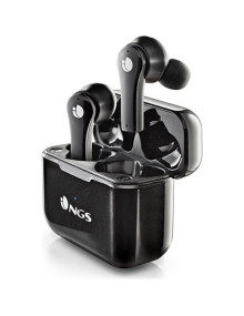 Auriculares_Altavoces NGS 1411345 - NGS ARTICA BLOOM Auriculares Inalambrico Dentro de oido Llamadas/Musica USB Tipo C Negro