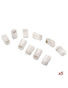 Accesorio AISENS AIS-CONECTOR A138-0291 - Conector RJ45 Aisens A138-0291/ Cat.5e/ 50 uds 2