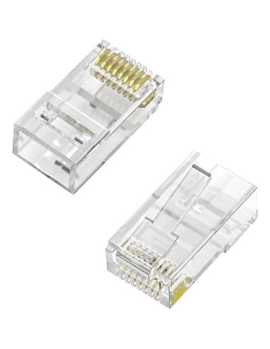 Accesorio AISENS AIS-CONECTOR A139-0657 - Conector RJ45 Aisens A139-0657/ Cat.6/ 100 uds