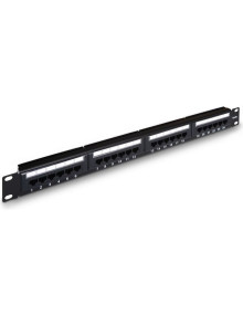 Redes AISENS AIS-PATCH A141-0307 - Patch Panel Aisens A141-0307/ 24 Puertos/ Cat.5e/ Altura 1U