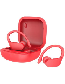 Auriculares_Altavoces DAEWOO DAE-AUR DW2025 - Auriculares Deportivos Bluetooth Daewoo DW2025 con estuche de carga Rojos 2