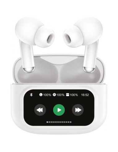 Auriculares_Altavoces MUVIT FOR CHANGE MUV-AUR MCTWS0007 - Auriculares Bluetooth Muvit For Change True Wireless Estereo Blancos