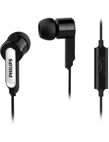 Auriculares_Altavoces PHILIPS PHIL-AUR SHE1405BK 10 - Auriculares Intrauditivos Philips SHE1405/10/ con Microfono/ Jack Negros