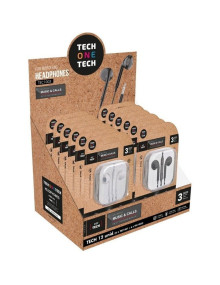 Auriculares_Altavoces TECH ONE TECH TOT-AUR EXPOSITOR TEC1003 - Expositor de Auriculares Tech One Tech EarTECH TEC1003 Negros
